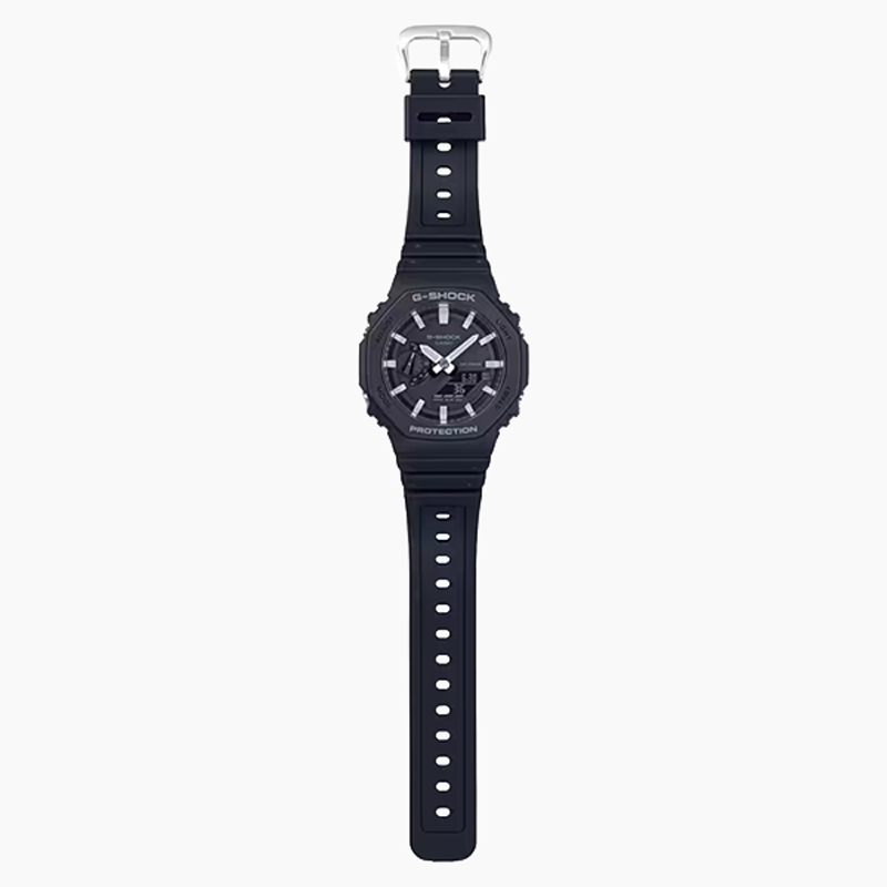 Casio G-Shock Mens GA2100-1A Black Analog & Digital Watch - Image 2